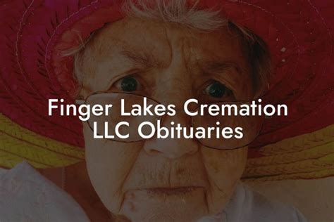 finger lakes one obituaries